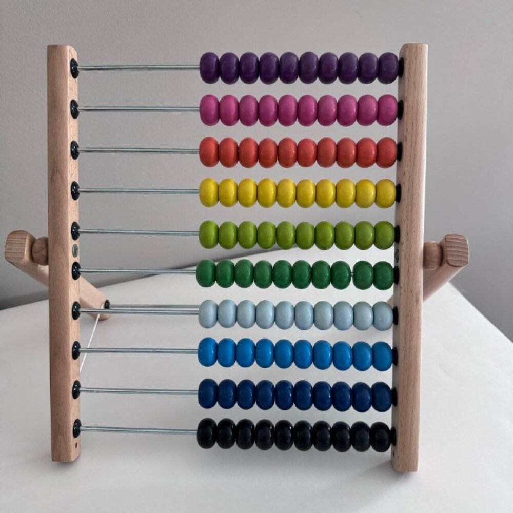 ❌SOLD❌ IKEA Abacus - Bright Colored Real Wood Non-toxic Paint. - Picture 2 of 6